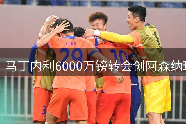 马丁内利6000万镑转会创阿森纳球员出售新纪录